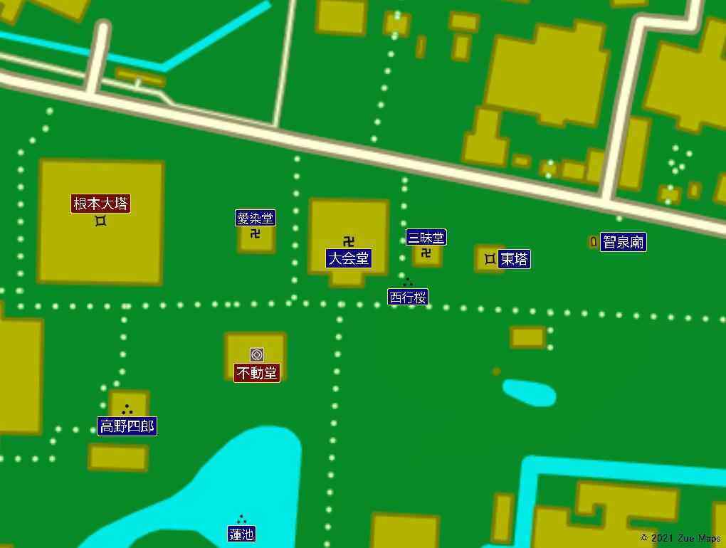 壇上伽藍の参拝ルート -空海が設計した立体曼荼羅を体感-