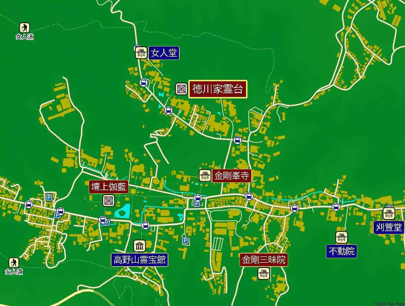 地図 徳川家霊台への行き方と拝観案内 Zuemaps高野山 21